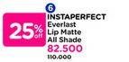 Promo Harga Wardah Instaperfect Everlast Intense Matte Liquid All Variants 4 gr - Watsons