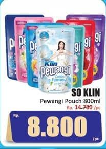 Promo Harga So Klin Pewangi 800 ml - Hari Hari