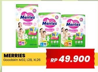 Promo Harga Merries Pants Good Skin M32, XL26, L28 26 pcs - Yogya
