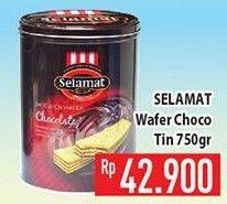 Promo Harga SELAMAT Wafer Chocolate 750 gr - Hypermart