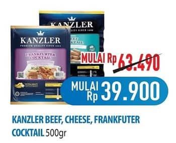 Promo Harga Kanzler Cocktail/Frankfurter  - Hypermart