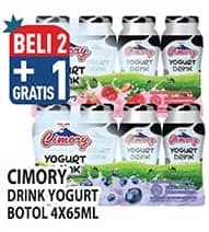 Promo Harga Cimory Yogurt Drink per 4 botol 70 ml - Hypermart