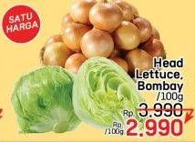 Promo Harga Head Lettuce/Bombay  - LotteMart