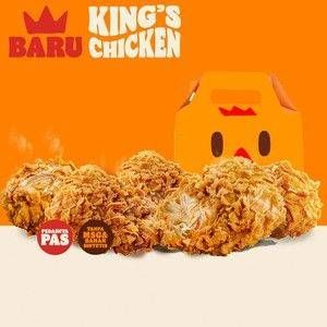 Promo Harga BURGER KING 5 Pcs Ayam  - Burger King