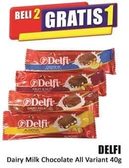 Promo Harga Delfi Chocolate All Variants 50 gr - Hari Hari