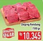 Promo Harga Daging Rendang Sapi per 100 gr - Hypermart