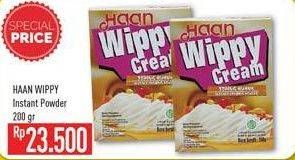 Promo Harga Haan Wippy Cream 200 gr - Hypermart