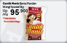 Promo Harga Cantik Manis Beras Pandan Wangi 5 kg - Carrefour