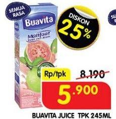 Promo Harga Buavita Fresh Juice 250 ml - Superindo
