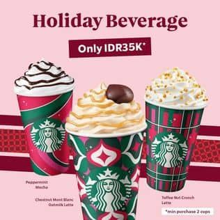 Promo Harga Starbucks Minuman Kopi  - Starbucks