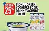 Promo Harga Biokul Greek Yoghurt / Drink Yoghurt  - Hypermart