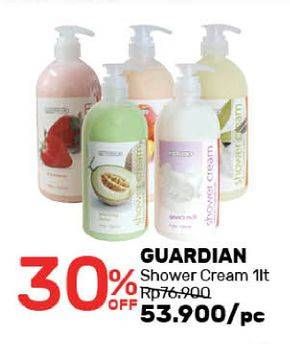 Promo Harga GUARDIAN Shower Cream 1 ltr - Guardian