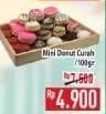 Promo Harga Assorted Mini Doughnut Curah per 100 gr - Hypermart