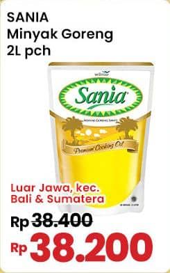 Promo Harga Sania Minyak Goreng 2000 ml - Indomaret