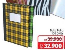 Promo Harga KIKY Buku Folio 100  - Lotte Grosir