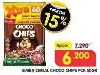 Promo Harga SIMBA Cereal Choco Chips 50 gr - Superindo