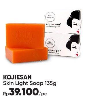 Promo Harga KOJIE SAN Skin Lightening Soap 135 gr - Guardian