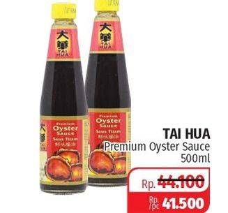 Promo Harga TAI HUA Premium Oyster Sauce 500 ml - Lotte Grosir