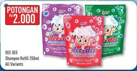 Promo Harga DEE DEE Children Shampoo All Variants 250 ml - Hypermart