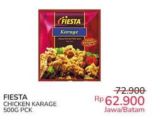 Promo Harga Fiesta Ayam Siap Masak Karage 500 gr - Indomaret