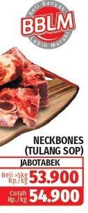 Promo Harga Neck Bones  - Lotte Grosir