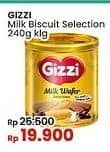 Promo Harga Gizzi Festive Milk Biscuit Selection 240 gr - Indomaret