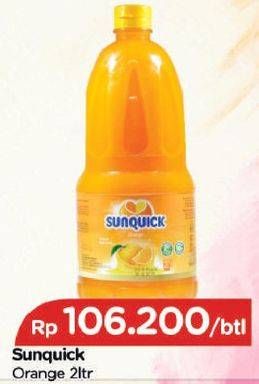 Promo Harga SUNQUICK Minuman Sari Buah Orange 2 ltr - TIP TOP