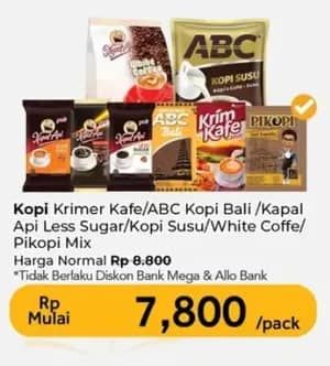 Promo Harga Kapal Api/ABC/Pikopi Kopi  - Carrefour