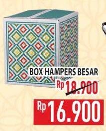 Promo Harga Box Hampers Besar  - Hypermart