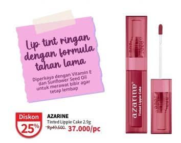 Promo Harga Azarine Tinted Lippie Cake  - Guardian