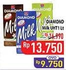 Promo Harga Diamond Milk UHT 1000 ml - Hypermart