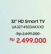 Promo Harga Samsung UA32T4503AK HD | Smart TV 32 Inci  - Erafone