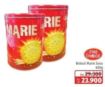 Promo Harga FINE CHOICE Marie Biscuit 600 gr - Lotte Grosir
