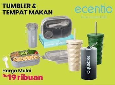 Promo Harga Ecentio Aneka Penyimpanan Makanan/Tumber  - COURTS