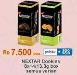 Promo Harga NABATI Nextar Cookies All Variants per 8 pcs 13 gr - Indomaret