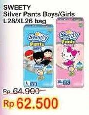 Promo Harga Sweety Silver Pants L28, XL26  - Indomaret