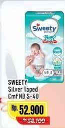 Promo Harga Sweety Silver Comfort Perekat NB-S40 40 pcs - Alfamart