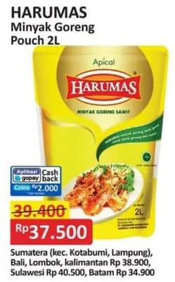 Promo Harga Harumas Minyak Goreng 2000 ml - Alfamart