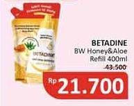 Promo Harga BETADINE Body Wash Honey Aloevera 400 ml - Alfamidi