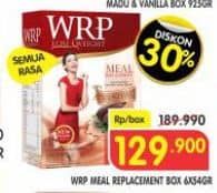 Promo Harga WRP Lose Weight Meal Replacement All Variants per 6 sachet 54 gr - Superindo