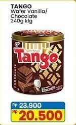 Promo Harga Tango Wafer Chocolate, Vanilla Milk 300 gr - Indomaret