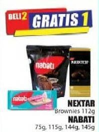 Promo Harga NEXTAR Brownies 112 g/NABATI 75 g, 115 g, 144 g, 145 g  - Hari Hari
