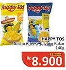 Promo Harga HAPPY TOS Nacho Cheese/Tortilla Chips Roasted Corn  - Alfamidi