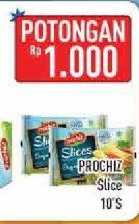 Promo Harga PROCHIZ Slices 10 pcs - Hypermart