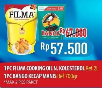 Promo Harga Bango Kecap Manis + Filma Minyak Goreng  - Hypermart