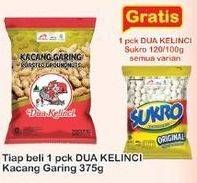 Promo Harga DUA KELINCI Kacang Garing Original 375 gr - Indomaret