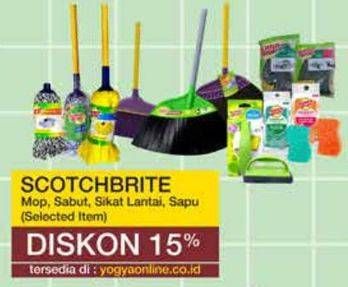 Promo Harga 3m Scotch Brite Alat Kebersihan  - Yogya