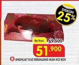 Promo Harga ANGHUAT Kue Keranjang Ikan Koi  - Superindo