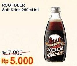 Promo Harga ROOT BEER Minuman Soda 250 ml - Indomaret