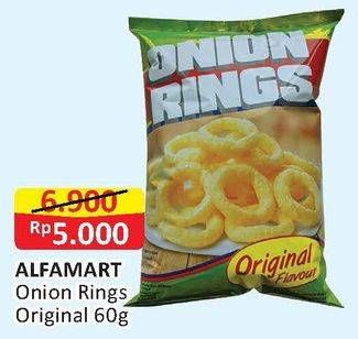 Promo Harga ALFAMART Onion Rings 60 gr - Alfamart